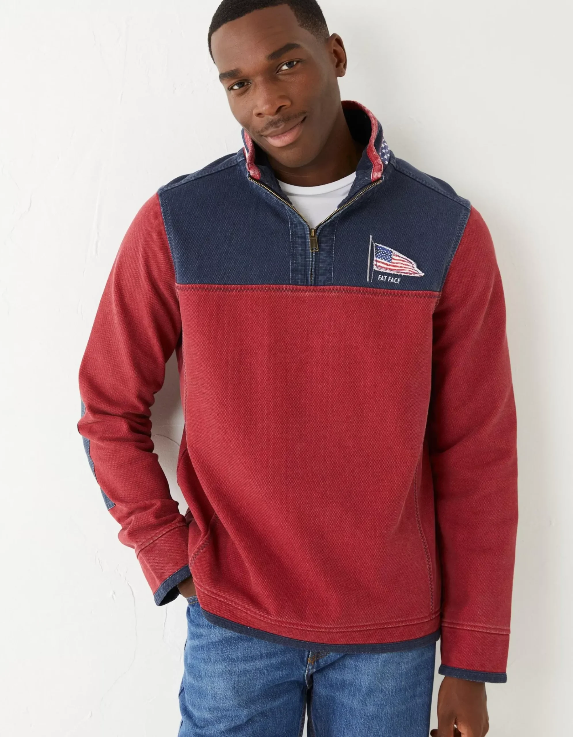 Usa Airlie Yoke Sweatshirt