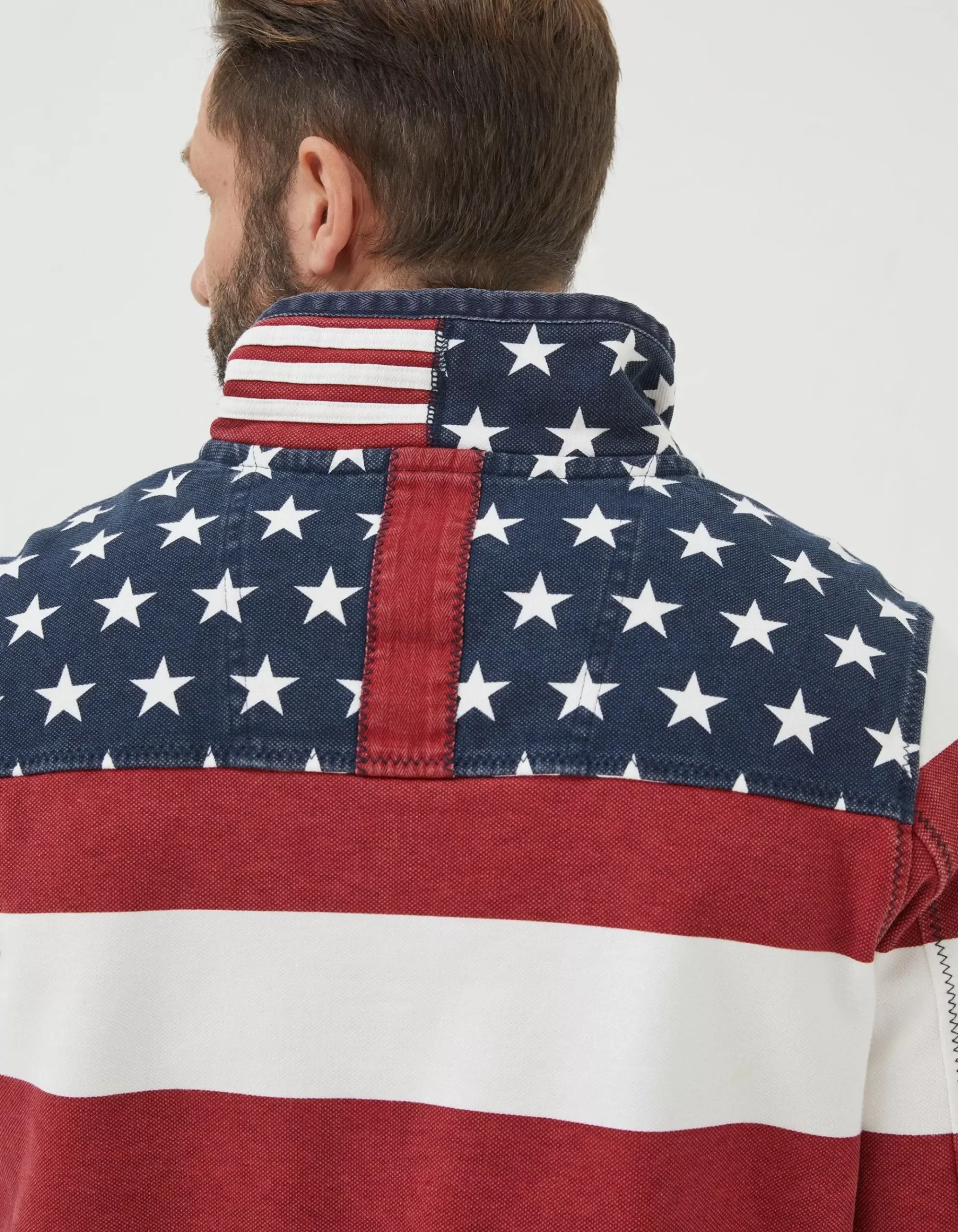 Usa Block Stripe Airlie Sweatshirt
