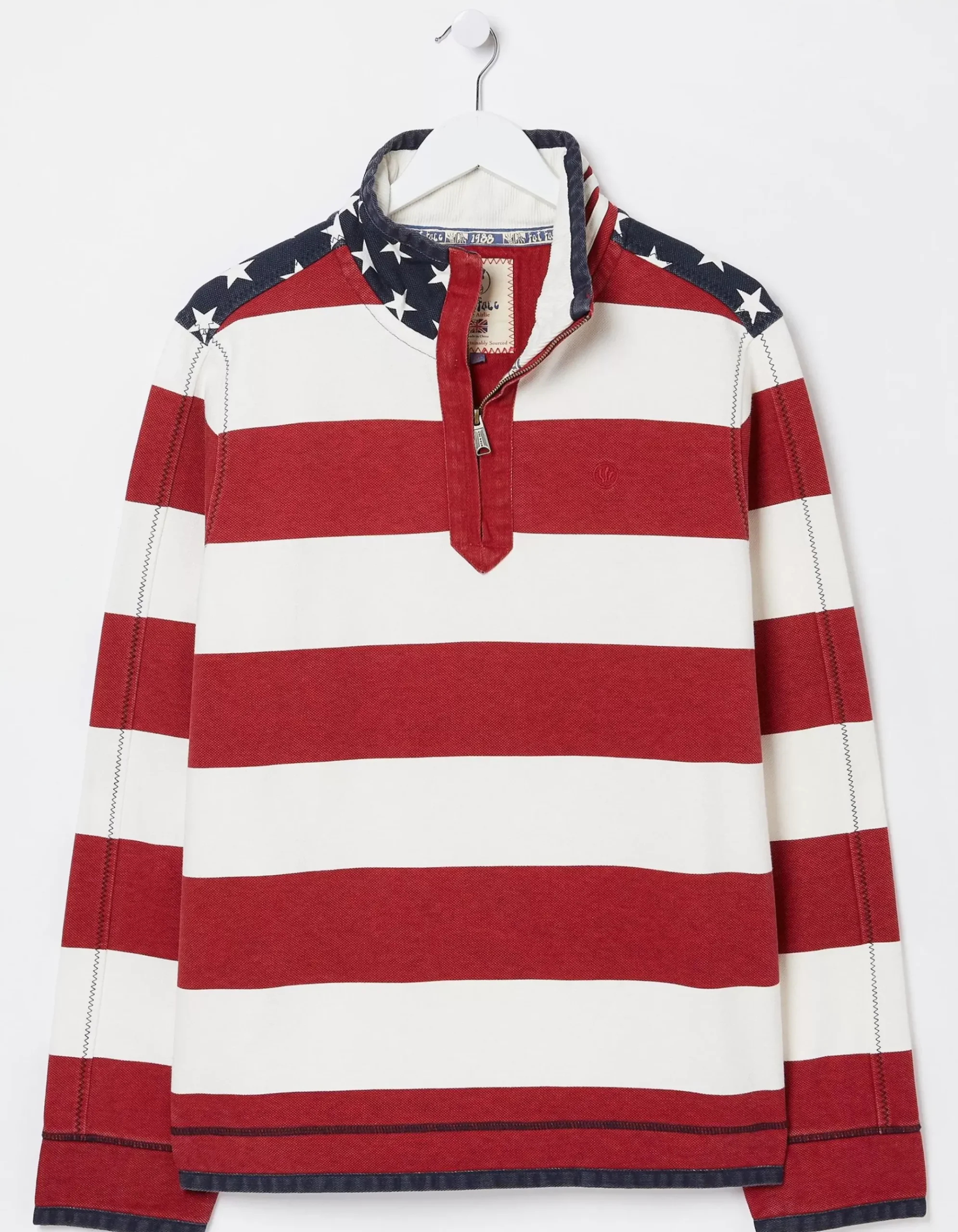 Usa Block Stripe Airlie Sweatshirt