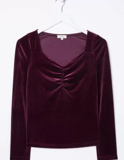 Valerie Velvet Top