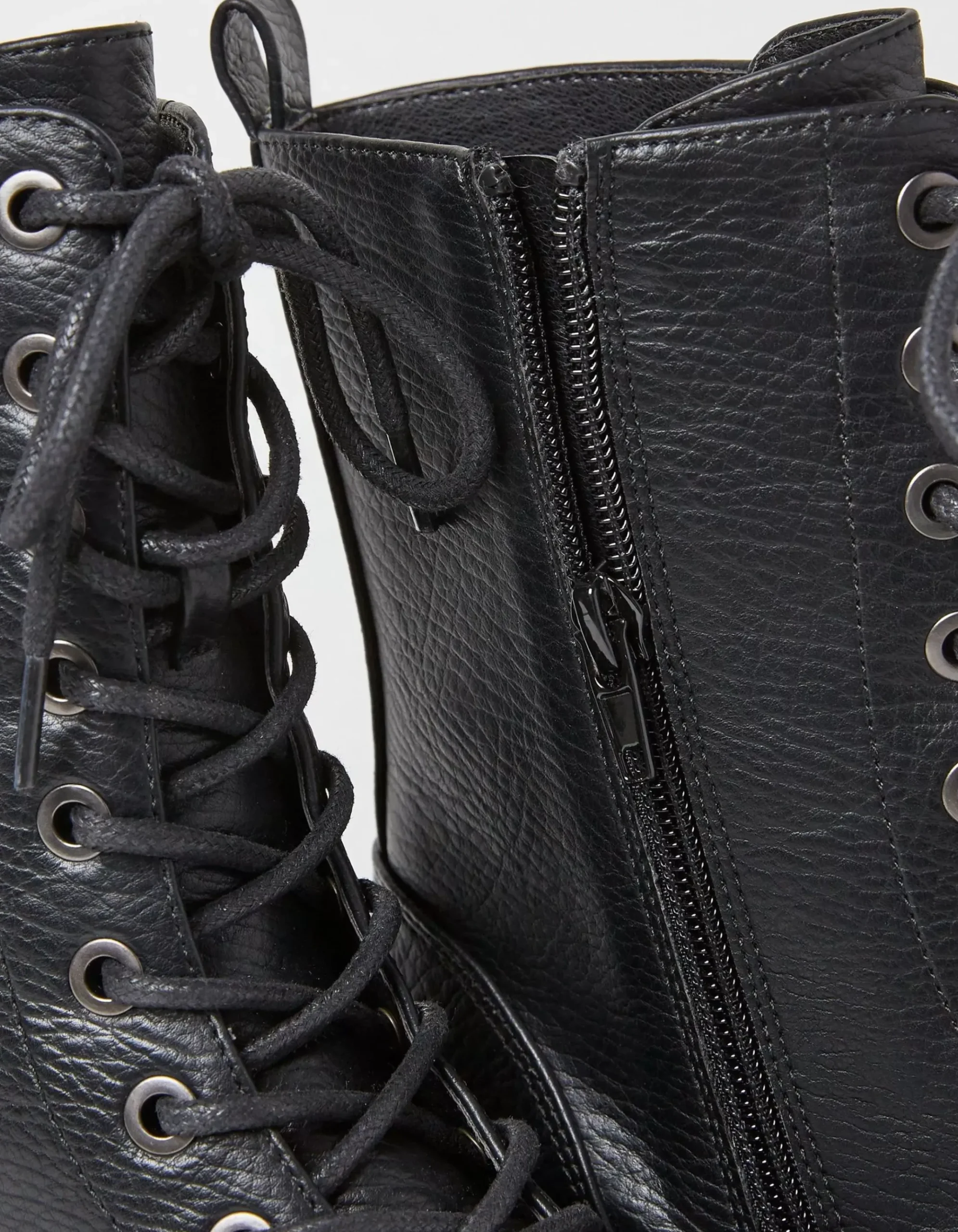 Violet Mid Chunky Lace Up Boot