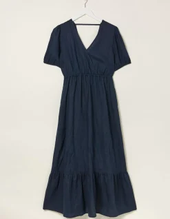 Vivvie Linen Midi Dress