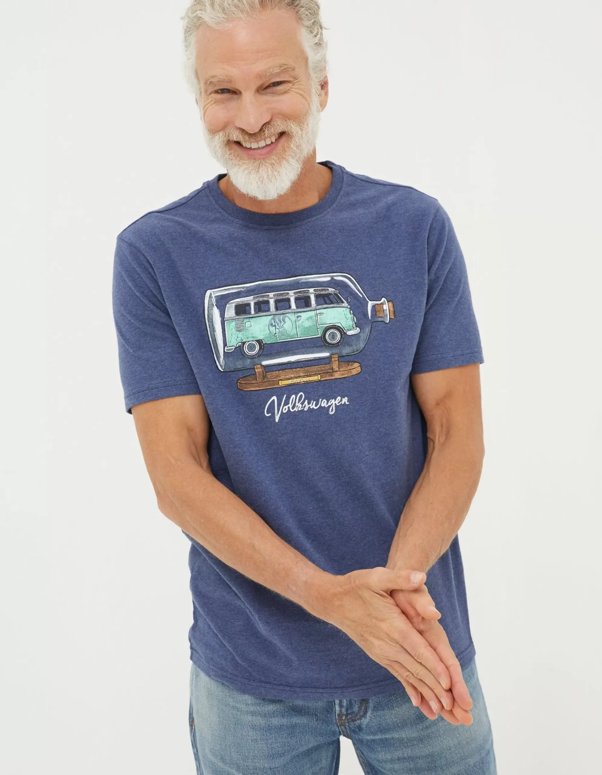 Vw Bottle Printed T-Shirt