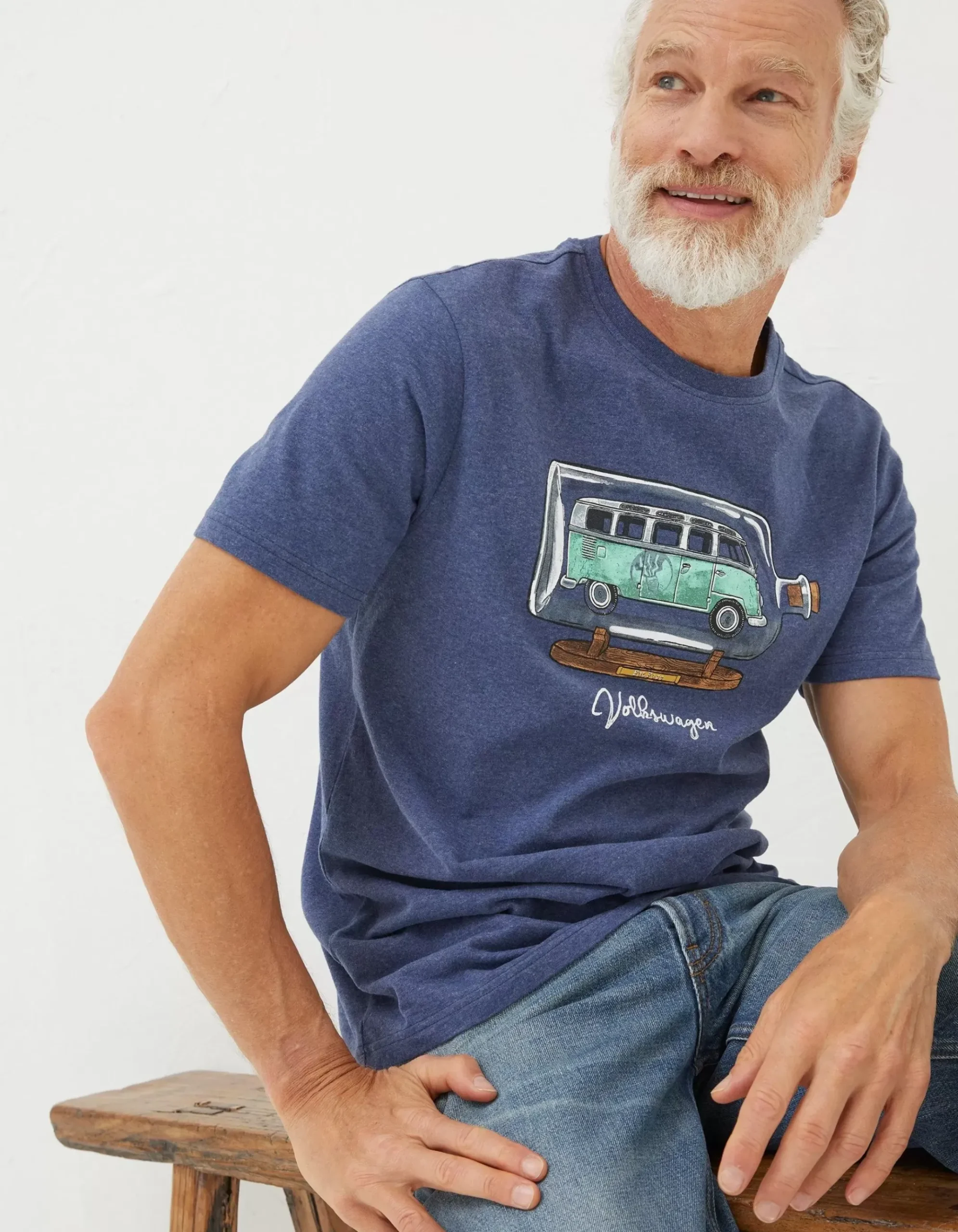 Vw Bottle Printed T-Shirt