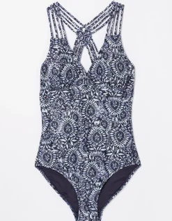 Watercolour Batik Swimsuit