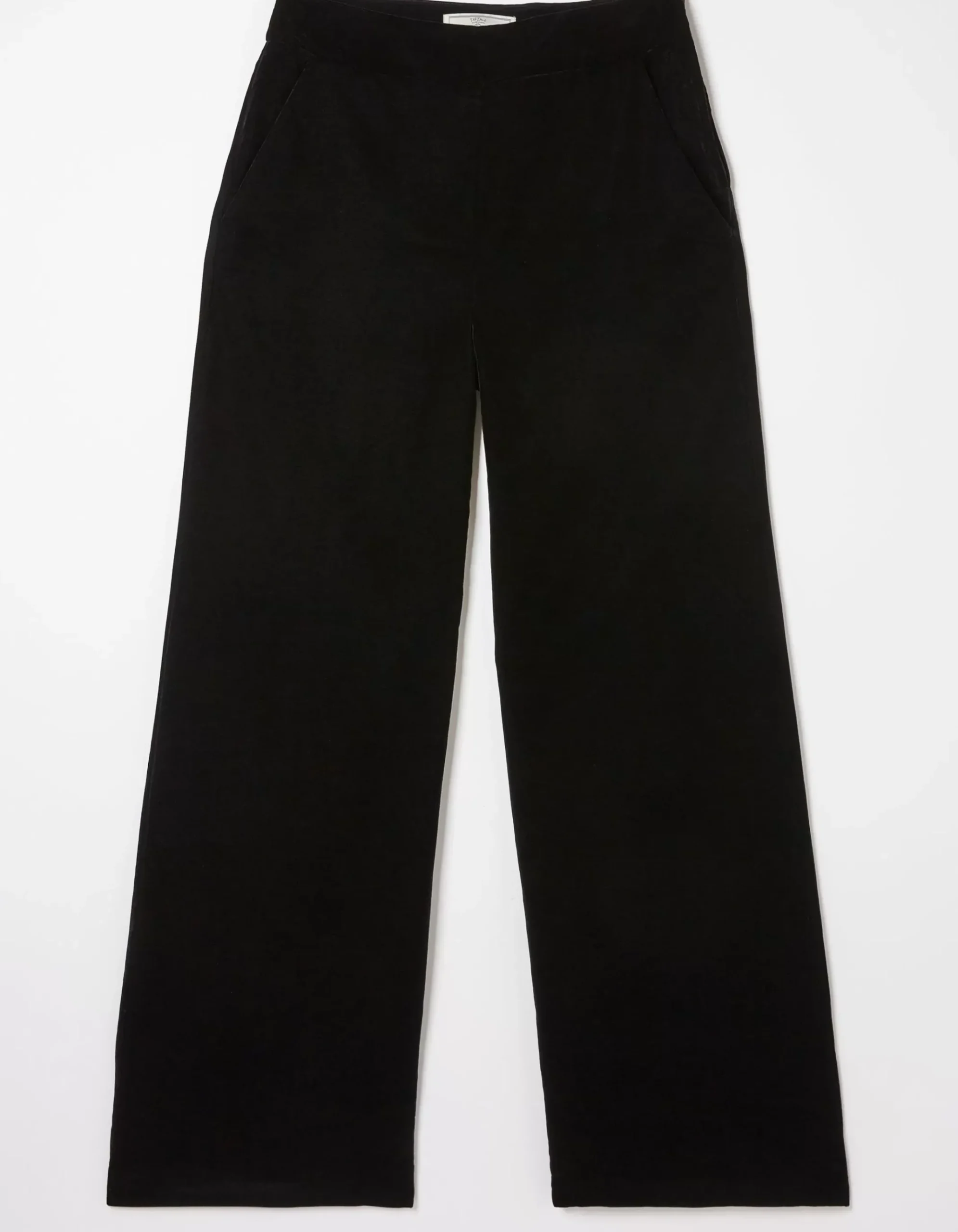Wide Leg Velvet Trousers