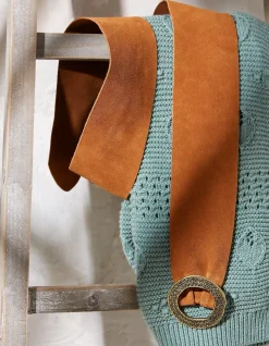 Wide Suede Buckle