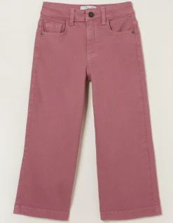 Willow Wide Leg Coloured Cropped Jeans