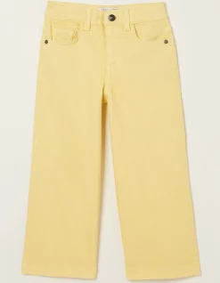 Willow Wide Leg Coloured Cropped Jeans