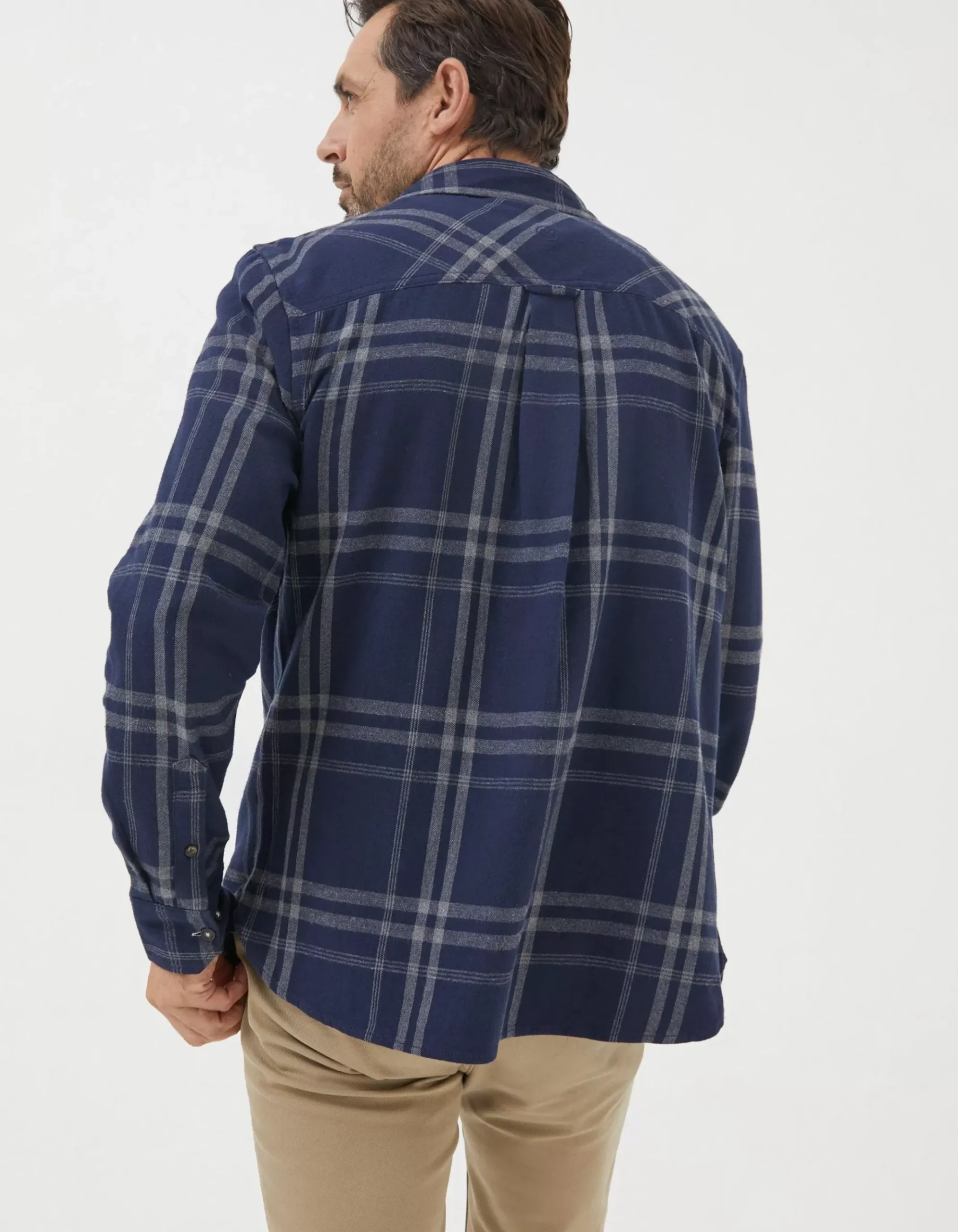 Windowpane Check Shirt