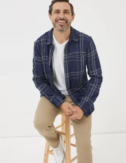 Windowpane Check Shirt