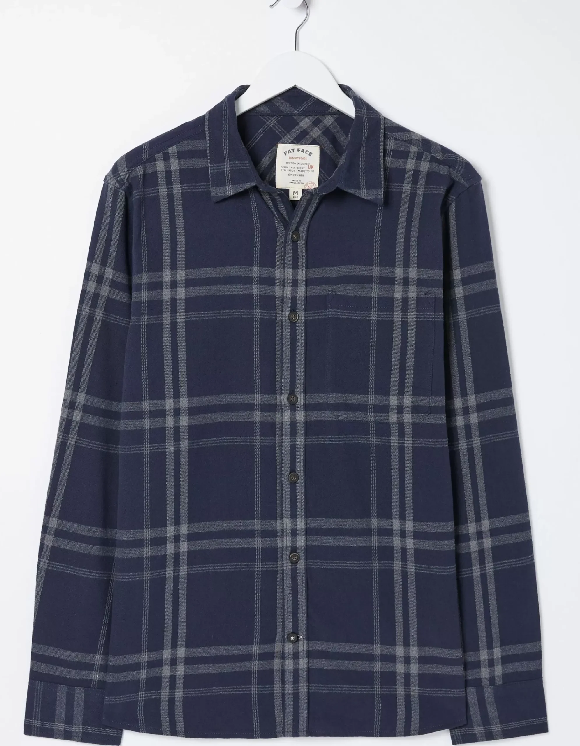Windowpane Check Shirt