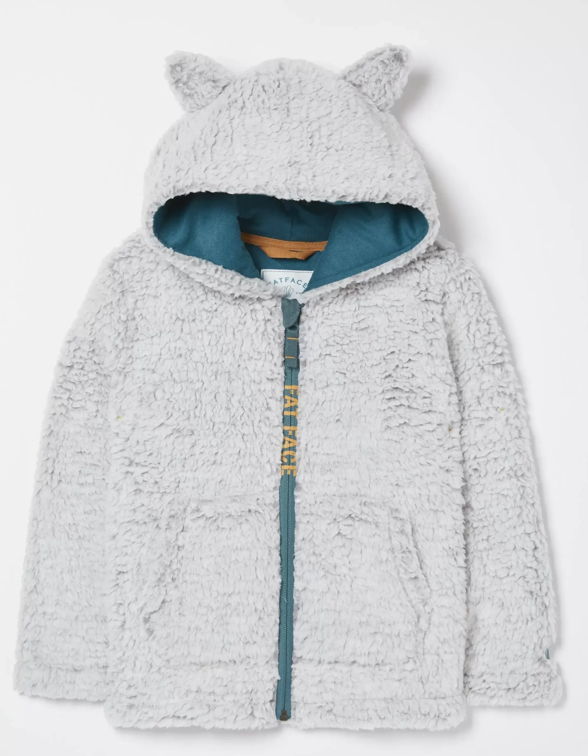 Wolf Fleece Zip Through Hoodie