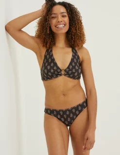 Woodblock Bikini Bottoms