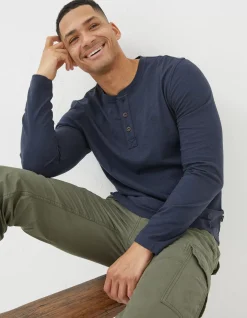 Woodside Slub Cotton Henley