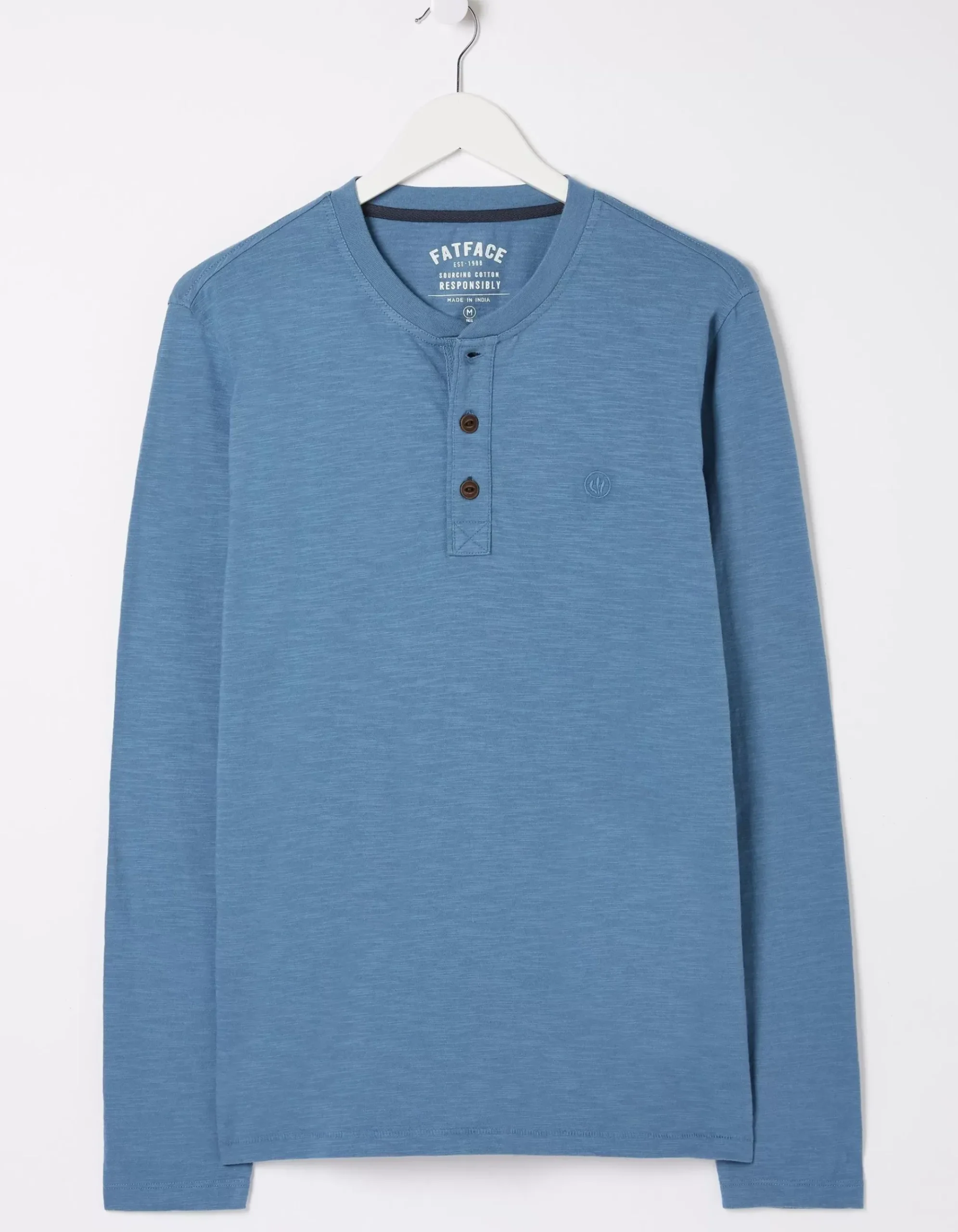 Woodside Slub Cotton Henley