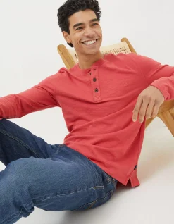 Woodside Slub Cotton Henley