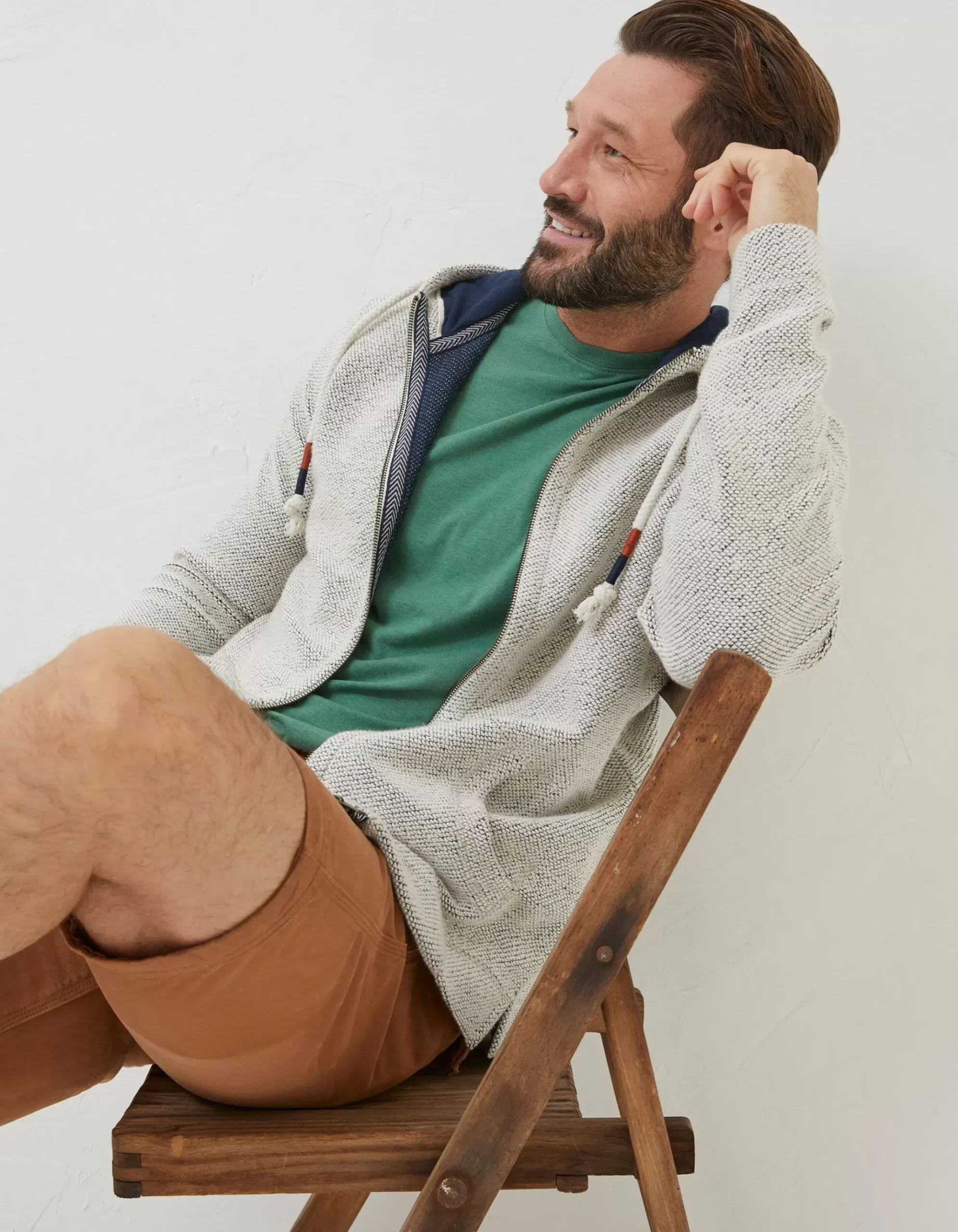 Woolacombe Zip Through Hoodie