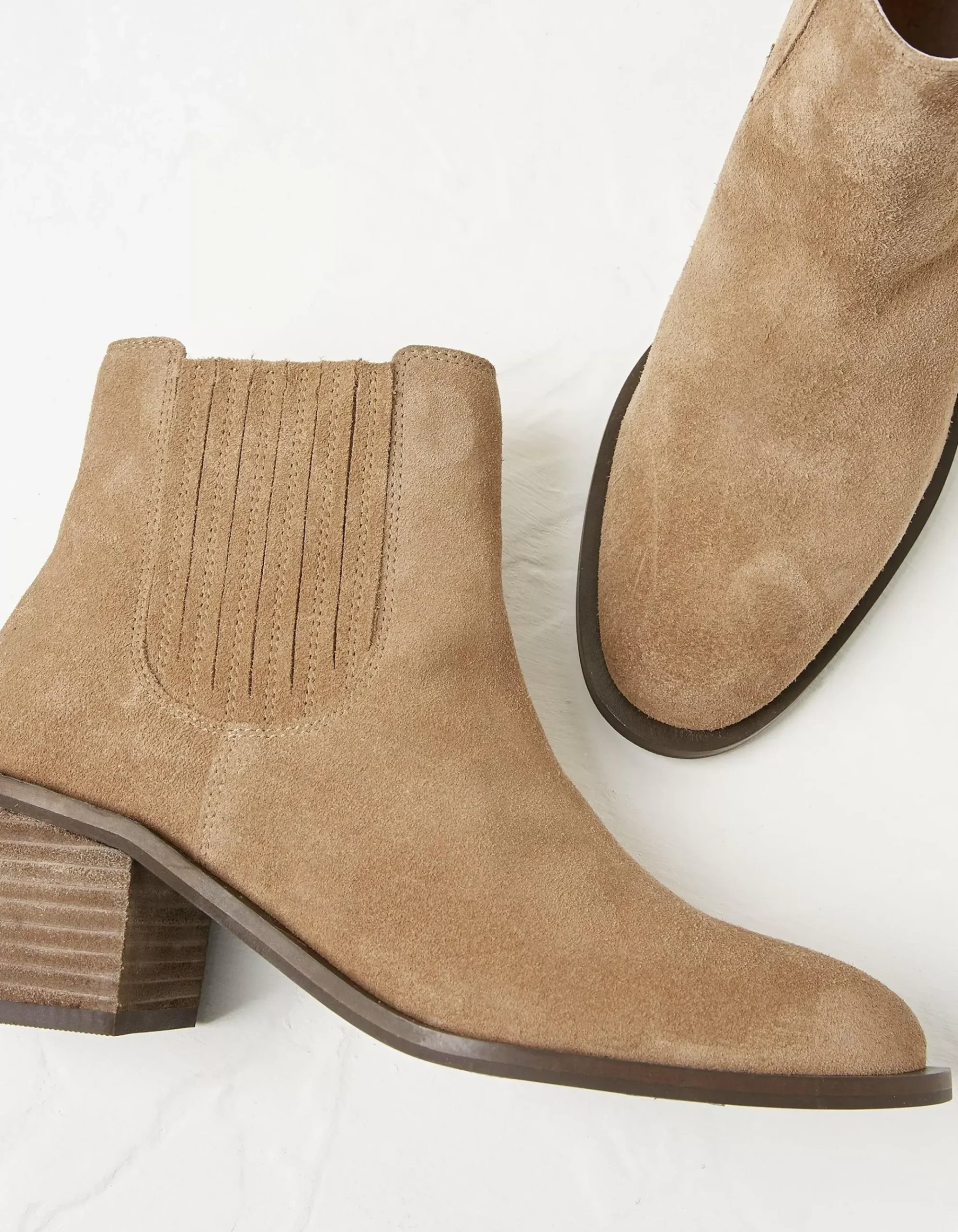 Zara Block Heel Chelsea Boot