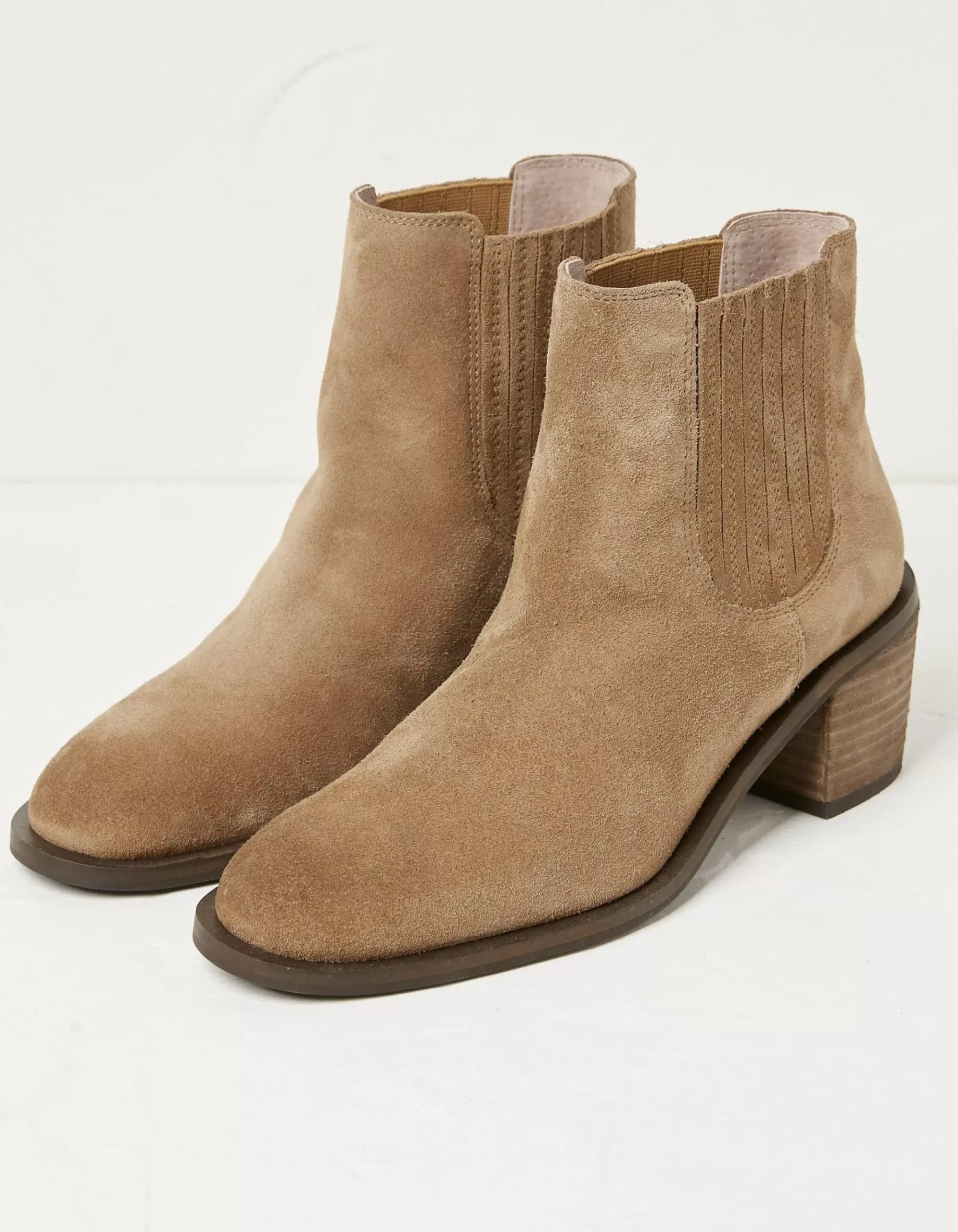 Zara Block Heel Chelsea Boot