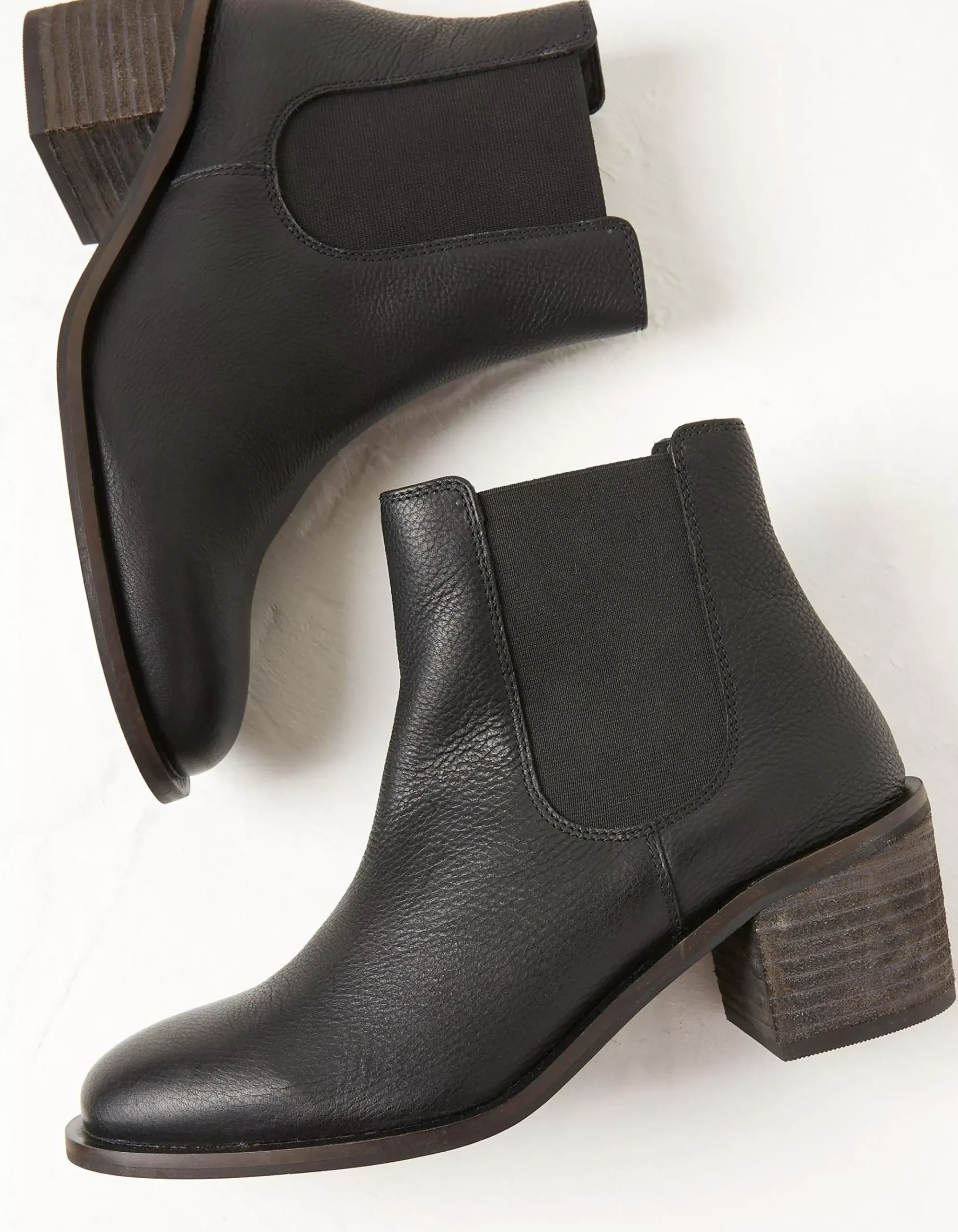 Zara Block Heel Chelsea Boot