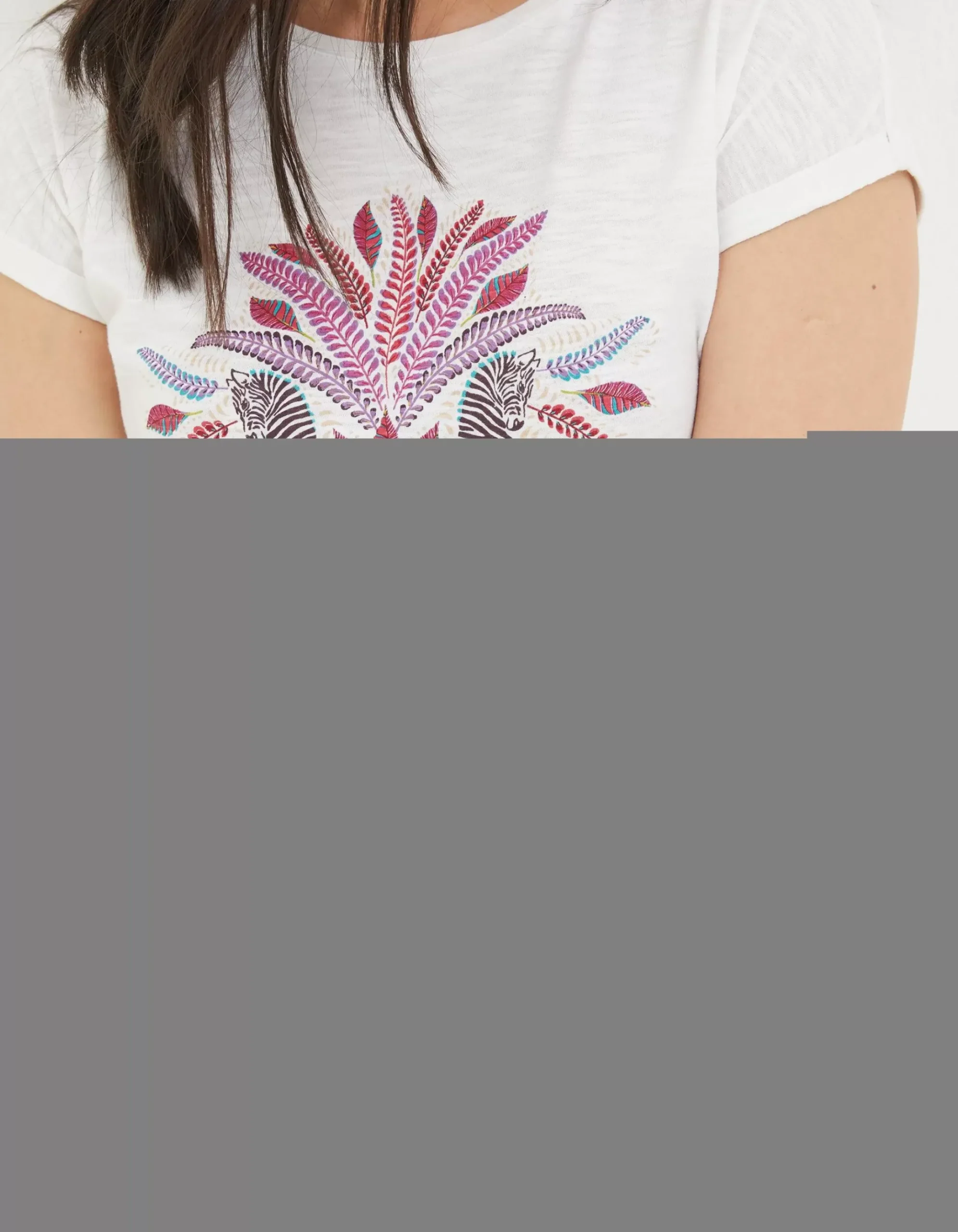 Zebra Graphic T-Shirt