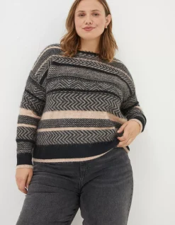 Zoe Boxy Fairisle Jumper