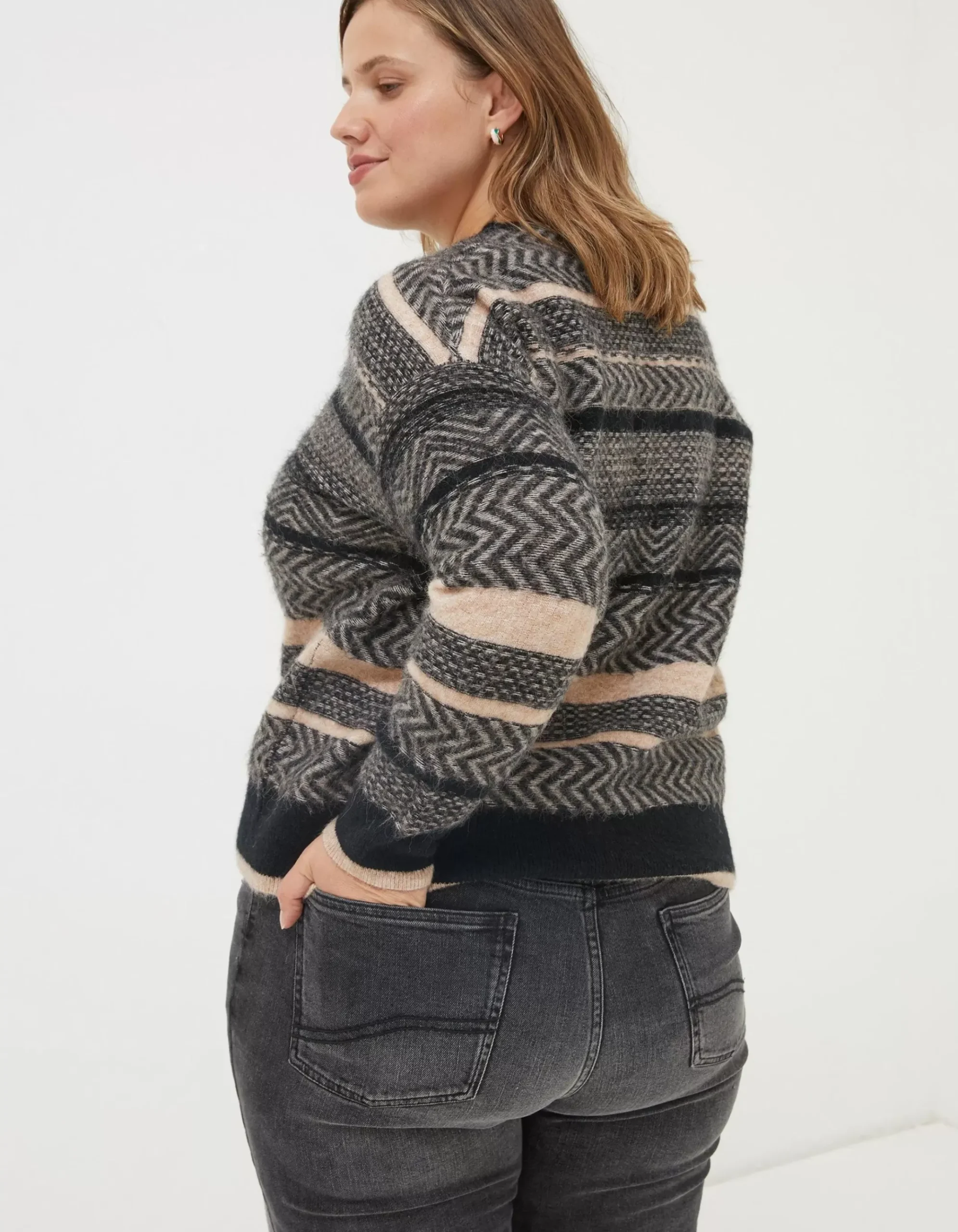 Zoe Boxy Fairisle Jumper